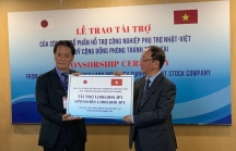Công ty Nhật tài trợ 1 triệu yên cho Quỹ Cộng đồng phòng tránh thiên tai Việt Nam