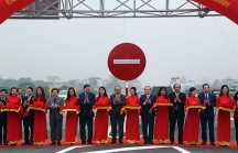 Thủ tướng thông xe cầu vượt sông Hồng nối 2 đường cao tốc