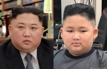 Cậu bé Hà Nội giống hệt Chủ tịch Triều Tiên Kim Jong-un