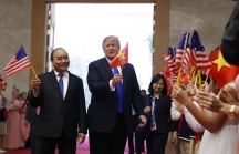 Hình ảnh đẹp trong cuộc hội kiến của Tổng thống Trump với Thủ tướng Nguyễn Xuân Phúc