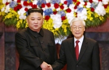 Hình ảnh lãnh đạo Việt Nam tiếp Chủ tịch Triều Tiên Kim Jong Un