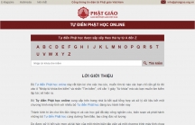 Cổng thông tin Phật giáo Việt Nam ra mắt Tự điển Phật học online