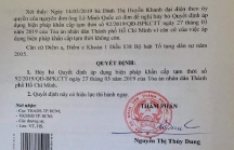 Ông Lê Minh Quốc rút đơn kiện, Tòa hủy bỏ biện pháp khẩn cấp tạm thời với Eximbank