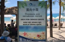 Sở Du lịch Khánh Hòa nói gì về việc đặt bảng 'Khu vực dành riêng cho khách Trung Quốc'?