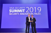 Vietcombank nhận giải thưởng về thẻ Visa an toàn nhất