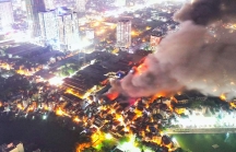 Cháy lớn ở Công ty Bóng đèn Phích nước Rạng Đông
