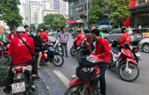 Hà Nội: Hàng trăm tài xế tắt ứng dụng, đình công ở trụ sở Go-Viet