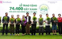 SeABank trao tặng 74.400 cây xanh hồi sinh núi Hồng Lĩnh-Hà Tĩnh
