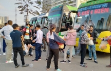 Người lao động, sinh viên bắt đầu rời Thủ đô về quê đón Tết