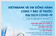 VietinBank và VBI đồng hành cùng các y, bác sỹ trước đại dịch COVID-19