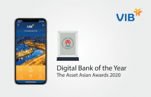 VIB lần thứ tư liên tiếp nhận giải thưởng về Ngân hàng số từ The Asset