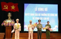 Hà Tĩnh công bố quyết định bổ nhiệm 2 Phó Giám đốc Công an tỉnh