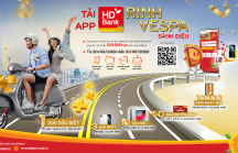 64 khách hàng HDBank may mắn nhận giải từ chương trình 'Tải App HDBank – Rinh Vespa sành điệu'