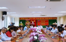 Tổng Giám đốc BHXH Việt Nam Nguyễn Thế Mạnh làm việc tại BHXH Bà Rịa Vũng Tàu