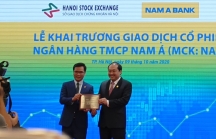 389 triệu cổ phiếu Nam A Bank chính thức lên sàn UPCOM