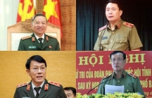 Chân dung các Tướng  Công an trúng Ban Chấp hành Trung ương Đảng khóa XIII