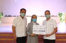 Tập đoàn Khách sạn Hyatt trao tặng 12.000 USD cho trường Thanh Tâm ở Đà Nẵng