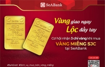SeABank triển khai dịch vụ mua bán vàng miếng SJC trực tiếp tại 5 điểm giao dịch của Ngân hàng