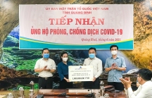 Đất Xanh Miền Trung hỗ trợ Quảng Bình 1 tỷ đồng, nâng tổng số tiền ủng hộ quỹ vaccine lên 2 tỷ đồng