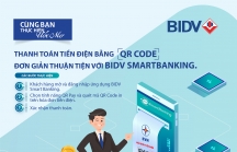 Thanh toán tiền điện bằng QR code - Đơn giản thuận tiện với BIDV Smartbanking