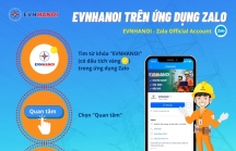 Theo dõi toàn bộ thông tin về việc sử dụng điện trên Trang 'EVNHANOI' qua ứng dụng Zalo