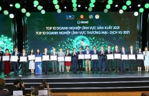 Vinamilk 6 lần liên tiếp được vinh danh trong top 10 doanh nghiệp phát triển bền vững nhất Việt Nam 2021