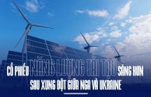 Xung đột giữa Nga và Ukraine giúp cổ phiếu năng lượng tái tạo hưởng lợi