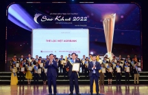 Thẻ Agribank Lộc Việt giành giải thưởng Sao Khuê 2022