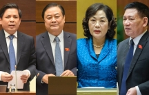 Thống đốc Ngân hàng Nhà nước Nguyễn Thị Hồng và 3 Bộ trưởng ngồi 'ghế nóng' trả lời chất vấn