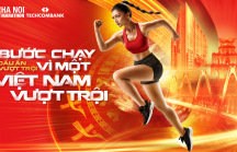 Giải chạy Hà Nội Marathon Techcombank lần đầu tiên cùng thông điệp 'Dấu ấn vượt trội'