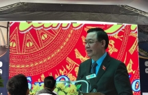 Chủ tịch Quốc hội Vương Đình Huệ bấm nút khởi công 3 dự án trọng điểm của tỉnh Quảng Bình