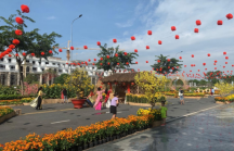 Chính thức mở cửa đường hoa tại Van Phuc City