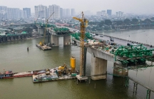 Dự án cầu 2.500 tỷ ở Hà Nội dần thành hình sau 2 năm thi công