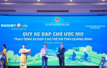 Bảo Việt Nhân thọ 'Trao ước mơ, đón hiền tài' cho trẻ em tỉnh Quảng Bình