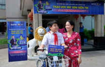 'Quỹ xe đạp chở ước mơ' tiếp bước tới trường cho các em học sinh tỉnh Đồng Tháp