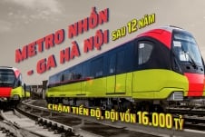 [Emagazine] Metro Nhổn - ga Hà Nội sau 12 năm: Chậm tiến độ, đội vốn 16.000 tỷ