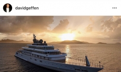 Khoe tự cách ly trên chiếc du thuyền siêu sang trị giá 590 triệu USD, tỷ phú David Geffen bị 'ném đá' trên Instagram