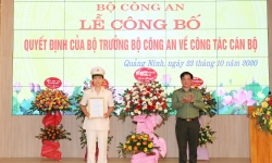 Bộ trưởng Công an bổ nhiệm Phó Giám đốc Công an 2 tỉnh Quảng Ninh và Hưng Yên
