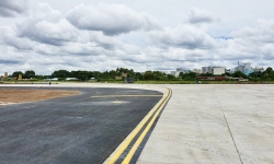 Sau 5 tháng thi công, 2 đường lăn sân bay Tân Sơn Nhất chính thức đưa vào khai thác