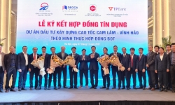Ký kết hợp đồng tín dụng dự án đầu tư xây dựng cao tốc Cam Lâm - Vĩnh Hảo