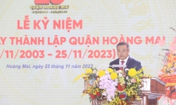 Chủ tịch Hà Nội Trần Sỹ Thanh: Quận Hoàng Mai cần phấn đấu trở thành 'cực tăng trưởng' của Thủ đô