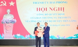 Hải Phòng: Điều động chủ tịch huyện Tiên Lãng có hơn 60 % phiếu tín nhiệm thấp