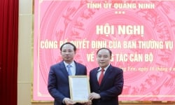 Quảng Ninh bổ nhiệm nhiều cán bộ sở, ngành, địa phương