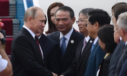Chuyên cơ chở Tổng thống Putin đến Đà Nẵng dự APEC