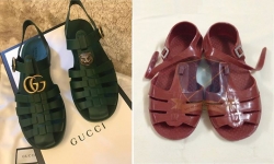 Mẫu sandal Gucci có giá trên trời nhưng giống hệt đôi dép rọ vài chục nghìn của Việt Nam