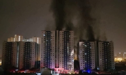 Cháy chung cư  Carina Plaza của 577 khiến 13 người tử vong