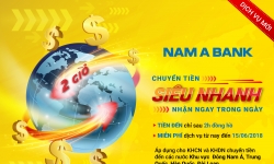 Nam A Bank miễn phí dịch vụ Chuyển tiền quốc tế