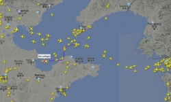 Máy bay riêng của ông Kim Jong Un đang bay tới Singapore