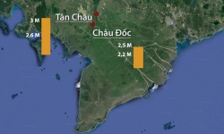Lũ ĐBSCL tăng mạnh do vỡ đập thủy điện Lào và triều cường
