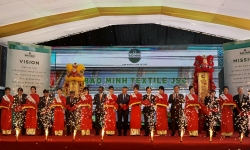 Nam Định: Khánh thành nhà máy dệt vốn đầu tư hơn 1.700 tỷ đồng